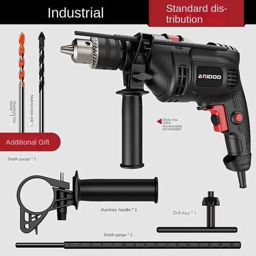 Household multi-functional electric drill