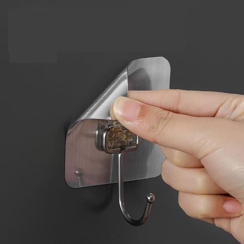 Self-adhesive transparent strong hook