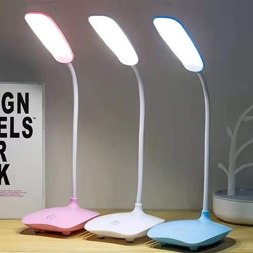 Foldable LED Desk Lamp, Portable with Touch Switch,Three Level Dimming USB Charging