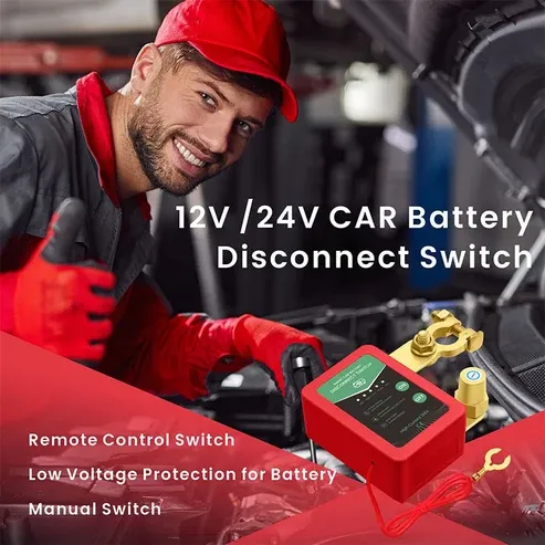 12V  24V Remote Control Car Battery Disconnect Switch
