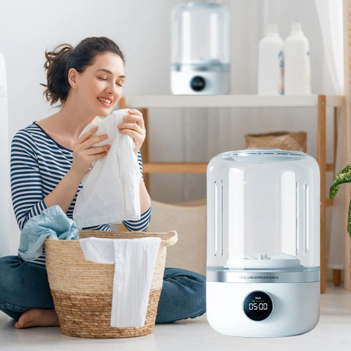 Portable Rechargeable Mini Washing Machine for Underwear！🩲