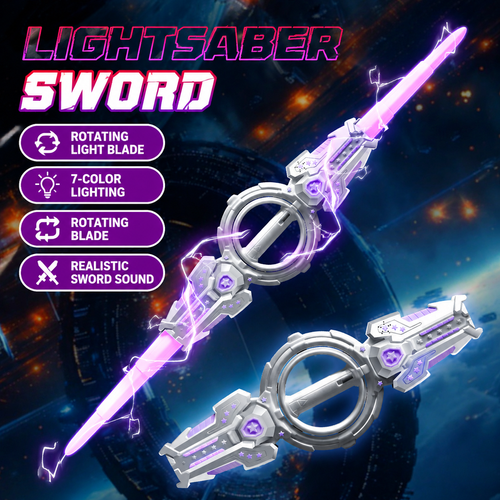 ⏰Rechargeable Sparking Lightsaber with Sound