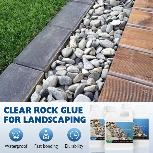 ⏰Clear Rock Glue for Landscaping