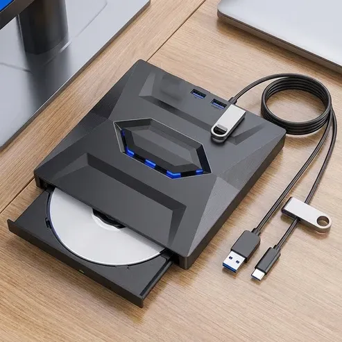 🔥Hot Sale Deals-Ultra-Slim External DVD Drive