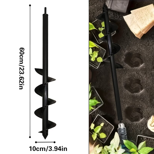 Extended Garden Auger-Heavy-Duty Deep Hole Digger for Planting Large Trees