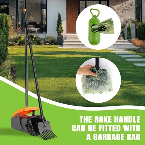🧹 Long-Handle Dog Pooper Scooper Set