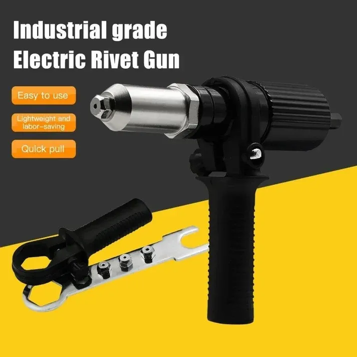 ⏰Pneumatic Core-pulling Electric Drill Rivet Machine