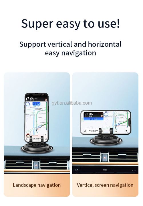 GREATYYT 360 degree rotating silicone non-slip smartphone holder desktop car dashboard mobile phone holder