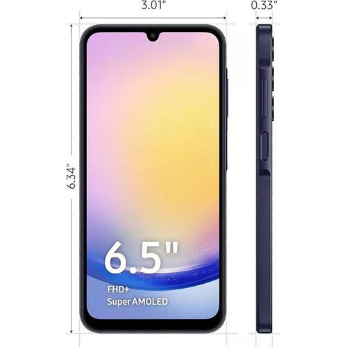 High-quality smartphone SAMSUNG GALAXY A25 8+256 GB 50MP camera Dual SIM card