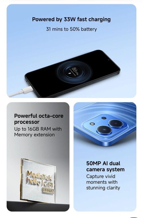 PNG for Xiaomi Redmi 15C 4G 5G 8+256GB Cellular LTE Smartphone Octa Core CPU FHD Screen Resolution Multilingual (English French)