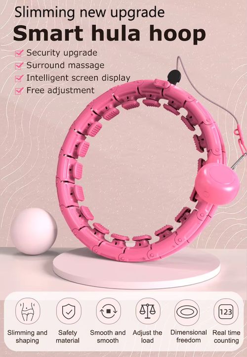 Fitness hoop, gym equipment, waist trimming hoop, fat burning exercise training hoop