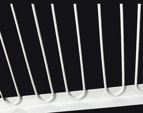 Metal wire pigeon trap cage with automatic trapping door, suitable for birds, chickens, small animals, and pets packaged in a box.