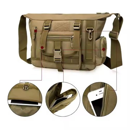 Tactical Multi-Pocket Crossbody Bag
