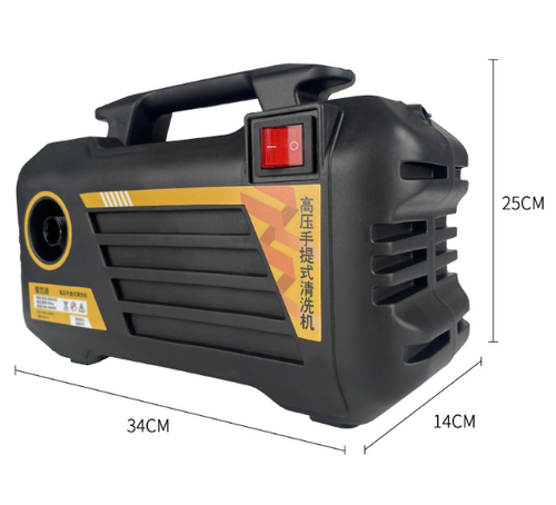 Portable Wash Machine 3000w 7-12MPA（70-120BAR） High Pressure Washer With Electric Car Washer Gun 194 sales