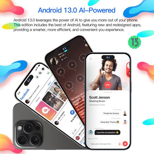i15Pro Max Smartphone 7.3-inch Ultra-Large Screen 16+1T