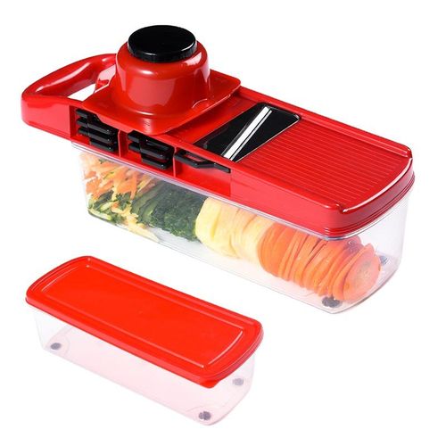 Online Kitchen Tools Multifunctional Fruits Slicer Chopper Vegetable Cutter Food Grade 6 in 1 Home Kitchen