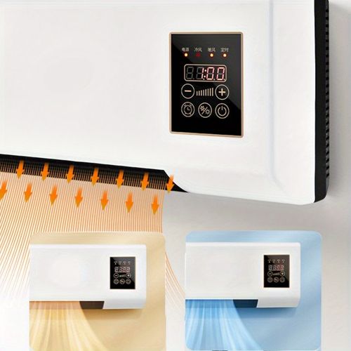 Mini Air Conditioner Wall Mounted Air Conditioner Adjustable hot and cold