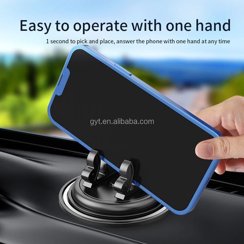 GREATYYT 360 degree rotating silicone non-slip smartphone holder desktop car dashboard mobile phone holder