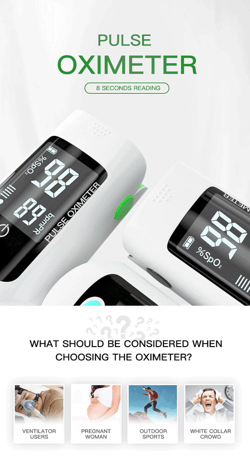 LCD Portable Pulse Fingertip Oximeter Fingertip Pulse Oximeter
