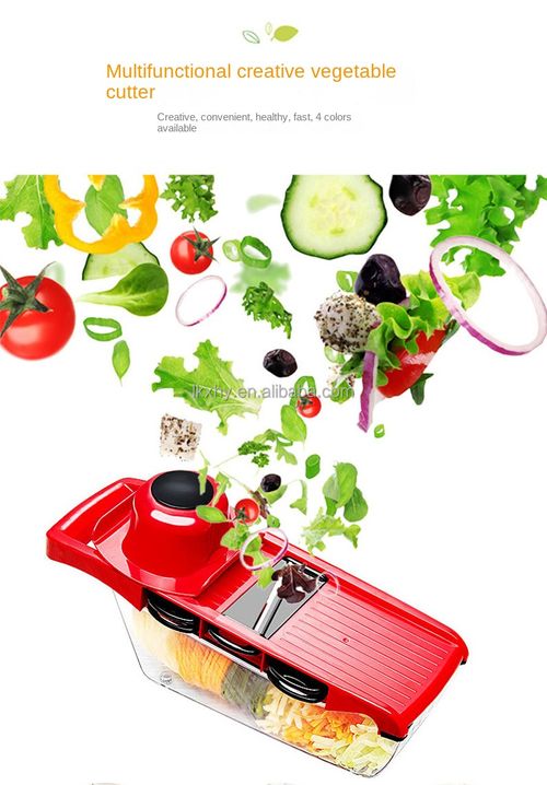 Online Kitchen Tools Multifunctional Fruits Slicer Chopper Vegetable Cutter Food Grade 6 in 1 Home Kitchen