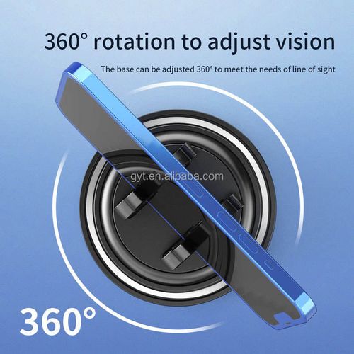 GREATYYT 360 degree rotating silicone non-slip smartphone holder desktop car dashboard mobile phone holder