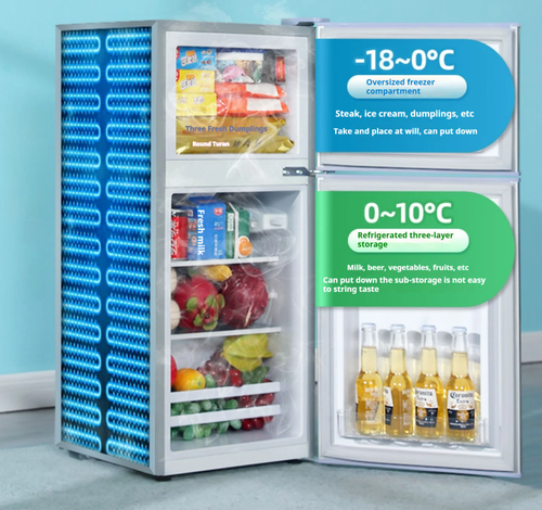household dormitory rental room small household mini energy-saving refrigerator freezing freshness