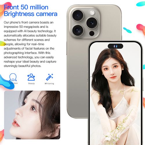 i15Pro Max Smartphone 7.3-inch Ultra-Large Screen 16+1T