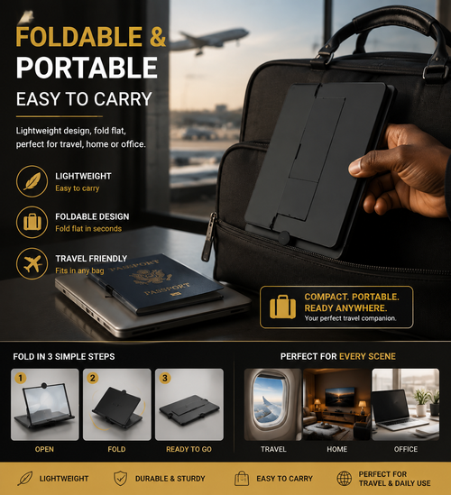 Smartphone Screen Magnifier – Eye-Protecting Video Magnifier, 3D Phone Screen Magnifying Display