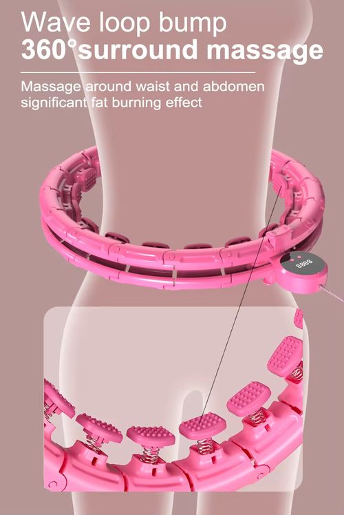 Fitness hoop, gym equipment, waist trimming hoop, fat burning exercise training hoop