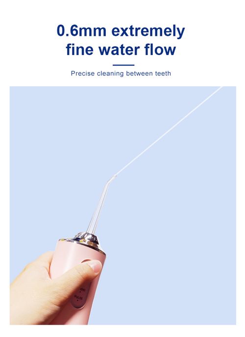 Electric Irrigator Oral USB Rechargeable Water Flosser Dental Water Jet 3 Work Models Teeth Cleaner 4 Nozzles