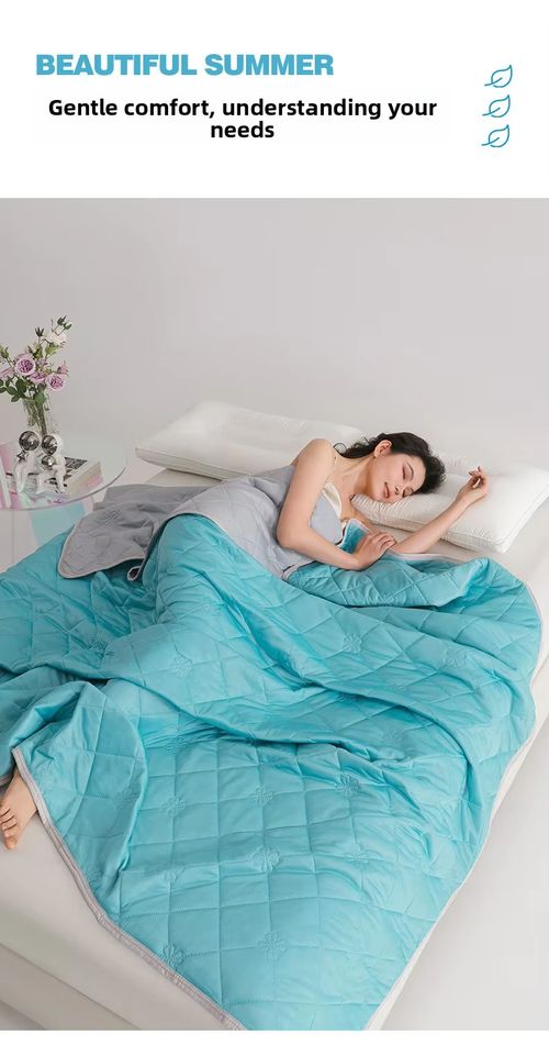 Bestselling Cool-Silk Ice Cream Summer Quilt, Solid Color Air-Conditioning Quilt, Thin Cool-Silk Blanket for Summer