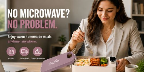 Rechargeable Lunch Box Portable Timer-Controlled (Upgraded Version)