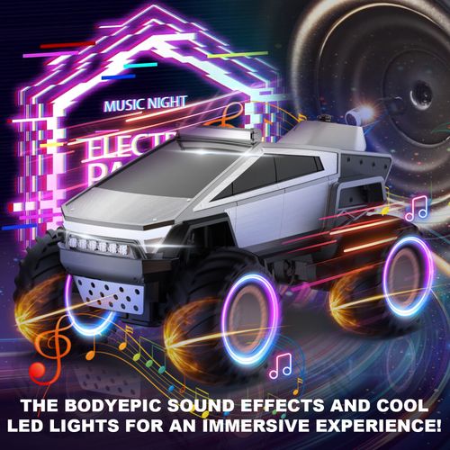 2.4G Cyberpunk RC Pickup Truck