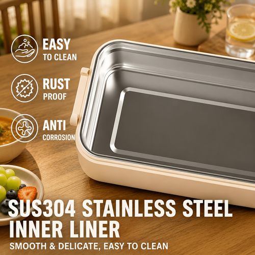 Rechargeable Lunch Box Portable Timer-Controlled (Upgraded Version)