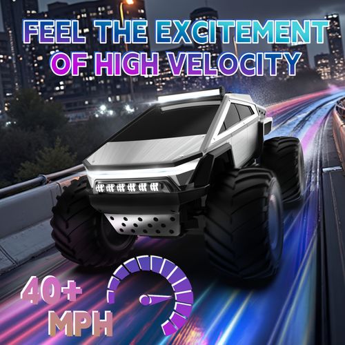 2.4G Cyberpunk RC Pickup Truck