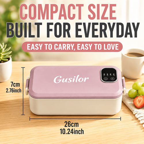 Rechargeable Lunch Box Portable Timer-Controlled (Upgraded Version)