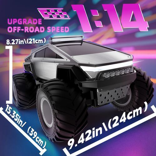 2.4G Cyberpunk RC Pickup Truck