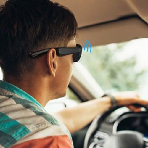 M6 PRO smart bluetooth glasses bluetooth glasses headset sunglasses anti-glare sunglasses bone transmission