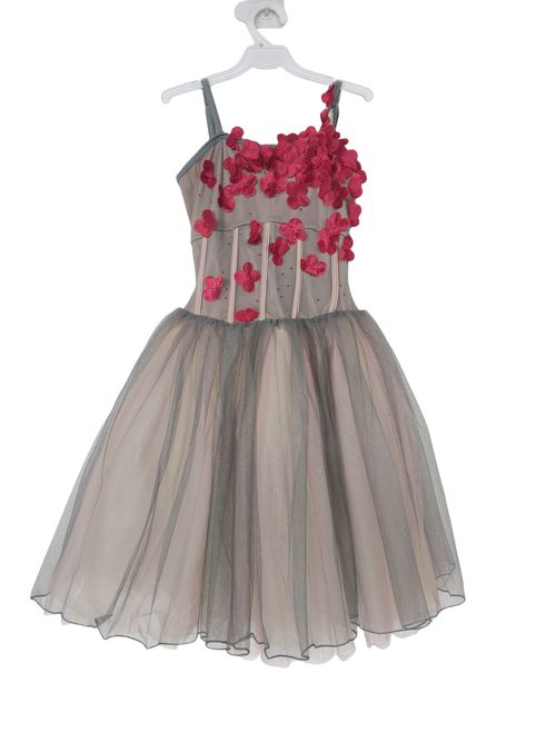 Dress short skirt evening lace women's princess dress