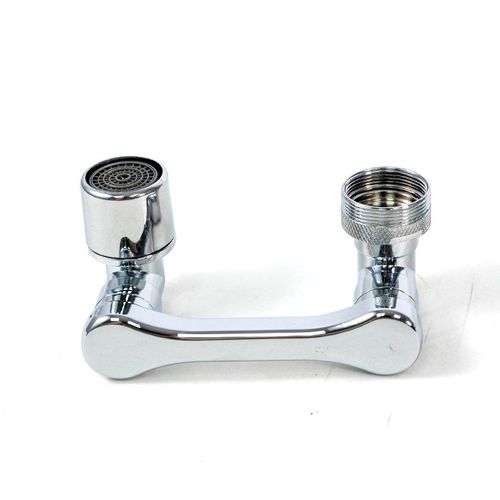 Mechanical arm faucet rotatable arm universal water outlet aerator wash basin faucet modern simple splash-proof extension