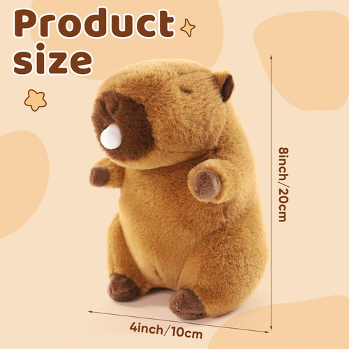 Capybara plush toy