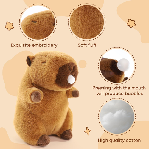 Capybara plush toy