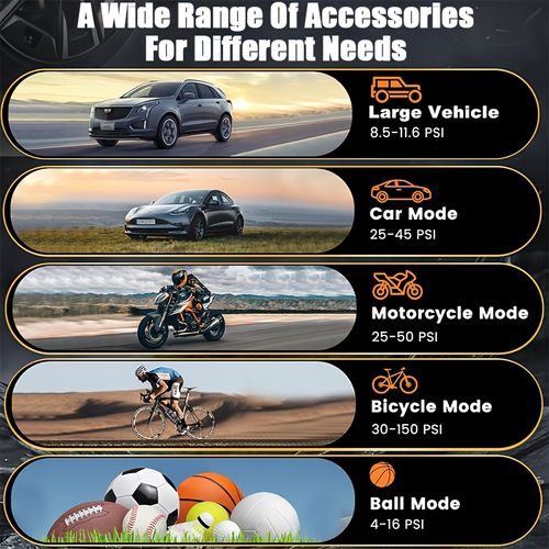 3-in-1 Car Air Compressor