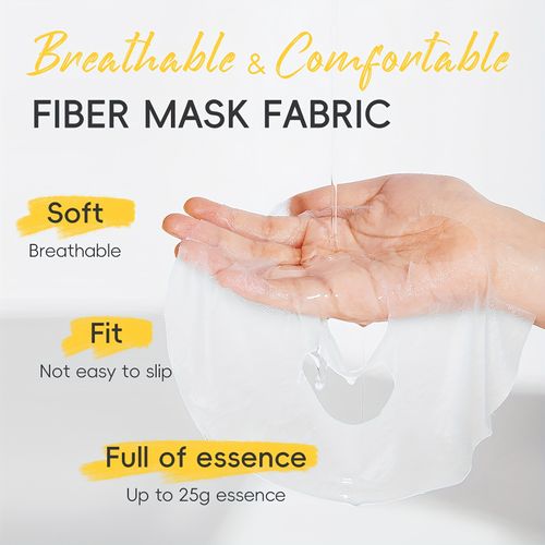 Suitable for all skin types, contains vitamin C, facial care line