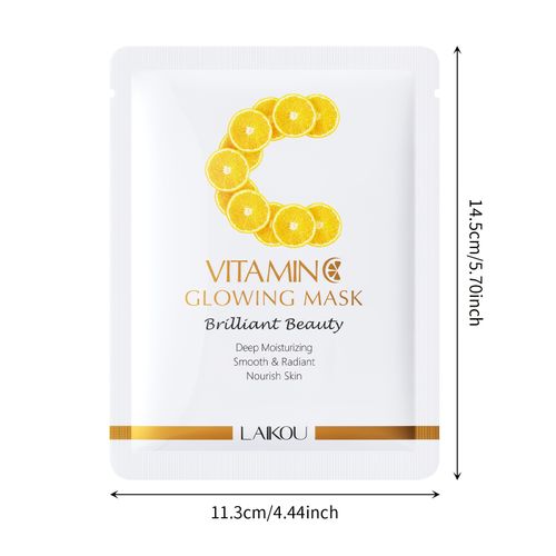 Suitable for all skin types, contains vitamin C, facial care line