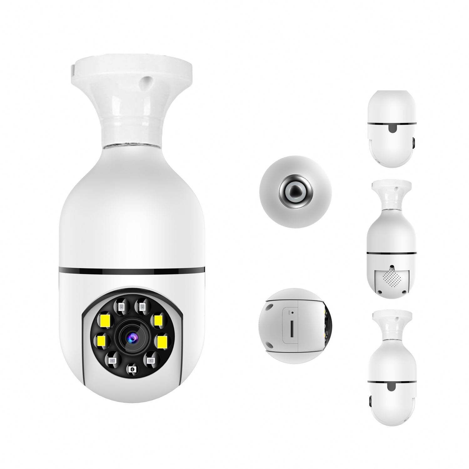 Portable Solar-Cpowered 4G Wi-Fi Security Camera Mini External Door CCTV CMOS Wireless Webcam Night Vision Reable Camcorder