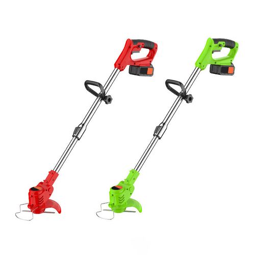 Ultra-Light Cordless Lawn Mower - Rechargeable Electric Trimmer & Brush Cutter with Telescopic Handle