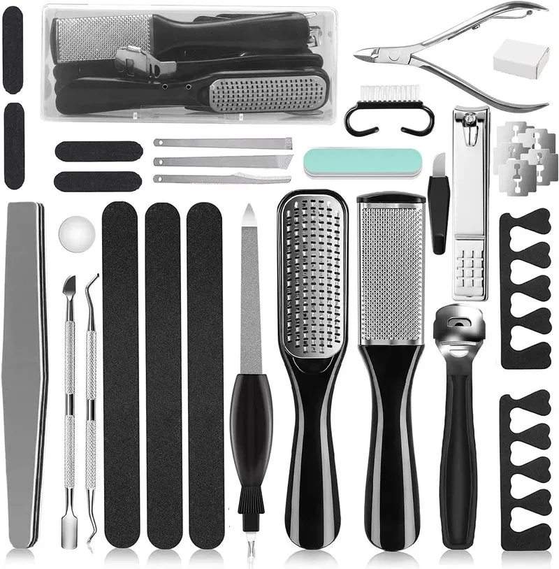 Kit de pedicure profissional 26 em 1