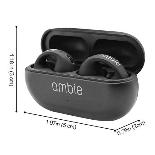Clip-on bone conduction sports Bluetooth earphones