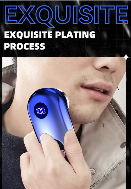 Electric Razor-Mini Shaver With Powerful & Portable, Rechargeable & Long Lasting, Wet & Dry Use